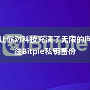 让你对科技充满了无限的向往Bitpie私钥备份